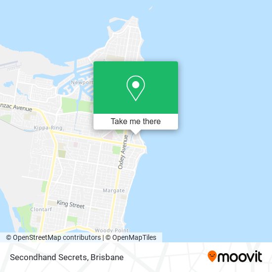 Secondhand Secrets map