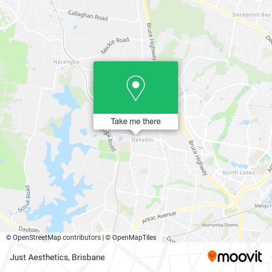 Just Aesthetics map