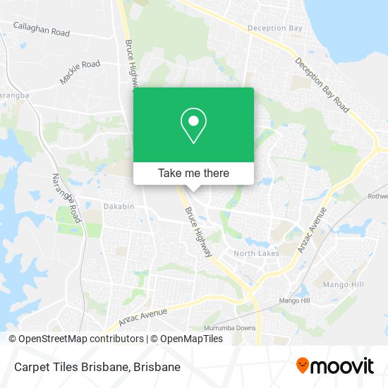 Carpet Tiles Brisbane map