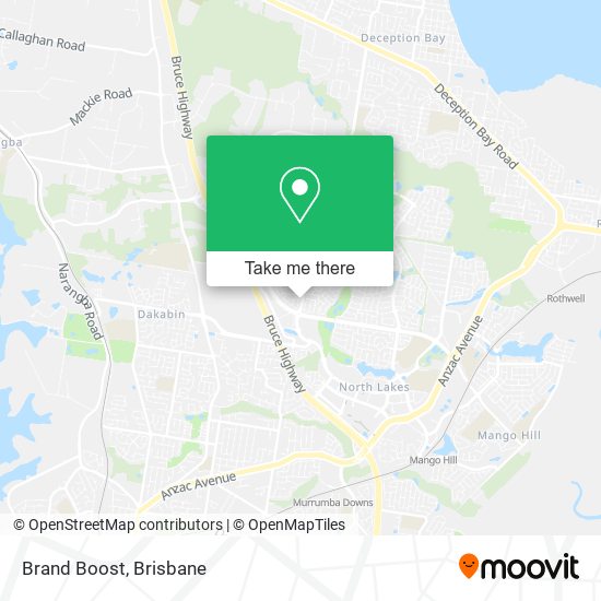 Brand Boost map