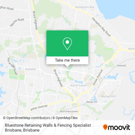 Bluestone Retaining Walls & Fencing Specialist Brisbane map