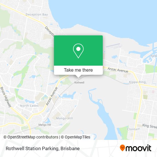 Rothwell Station Parking map