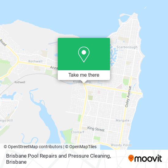 Brisbane Pool Repairs and Pressure Cleaning map