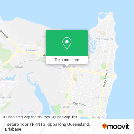 Tsetaro Tdor TPKNTG Kippa Ring Queensland map