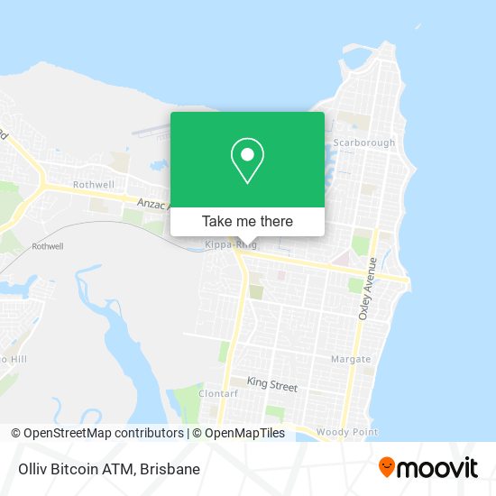 Olliv Bitcoin ATM map