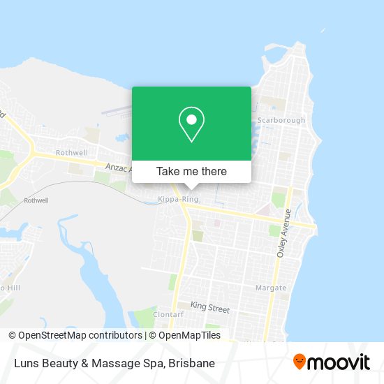Luns Beauty & Massage Spa map