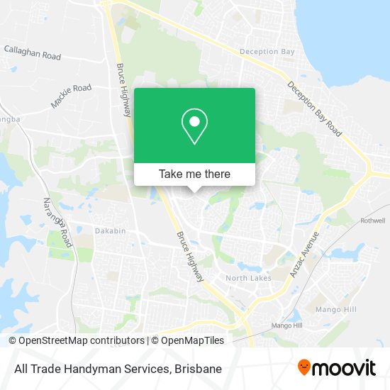 All Trade Handyman Services map
