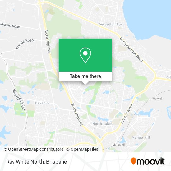 Ray White North map