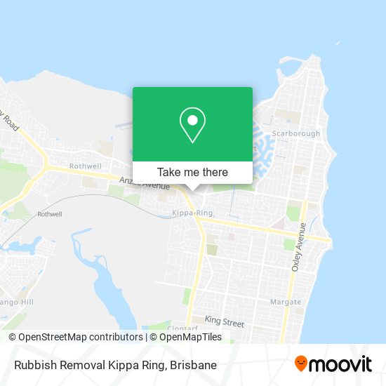 Rubbish Removal Kippa Ring map