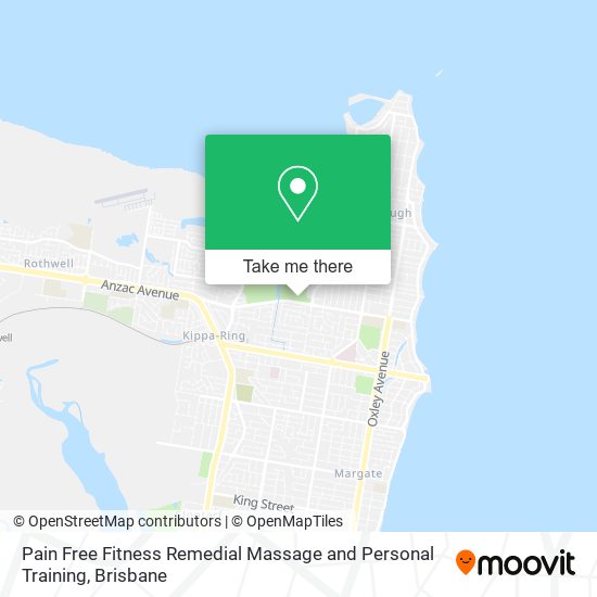 Pain Free Fitness Remedial Massage and Personal Training map