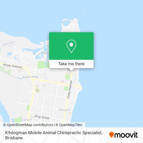 K9dogman Mobile Animal Chiropractic Specialist map