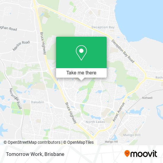 Tomorrow Work map