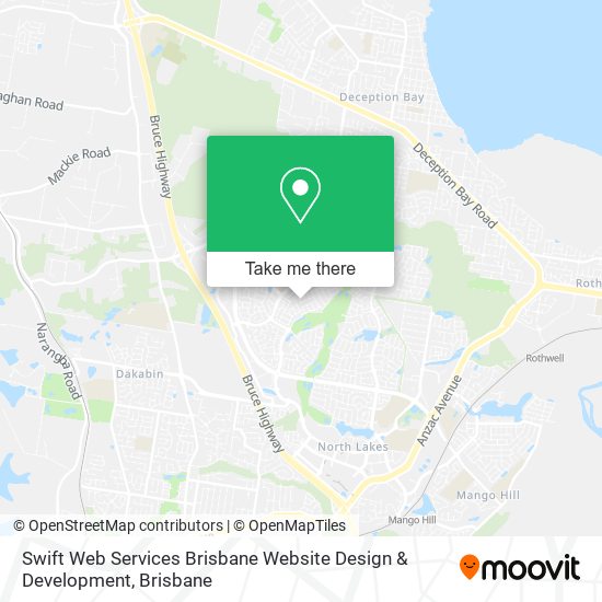 Swift Web Services Brisbane Website Design & Development map