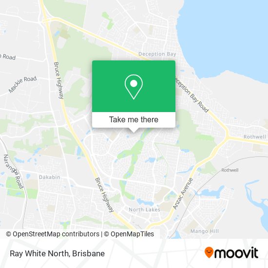 Ray White North map