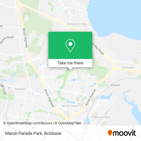 Marsh Parade Park map