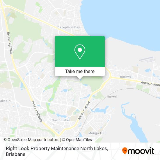 Right Look Property Maintenance North Lakes map