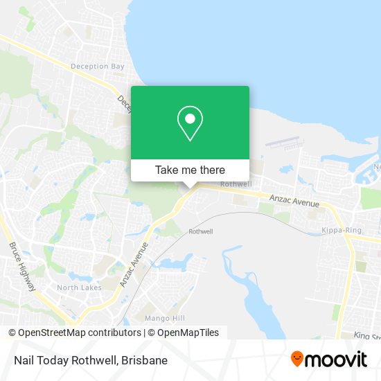 Nail Today Rothwell map