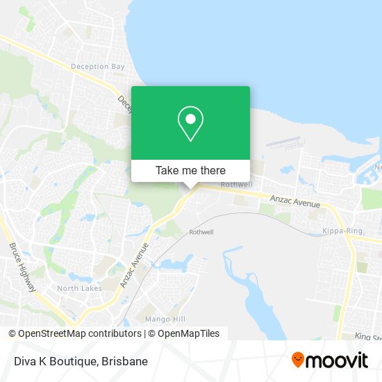 Diva K Boutique map