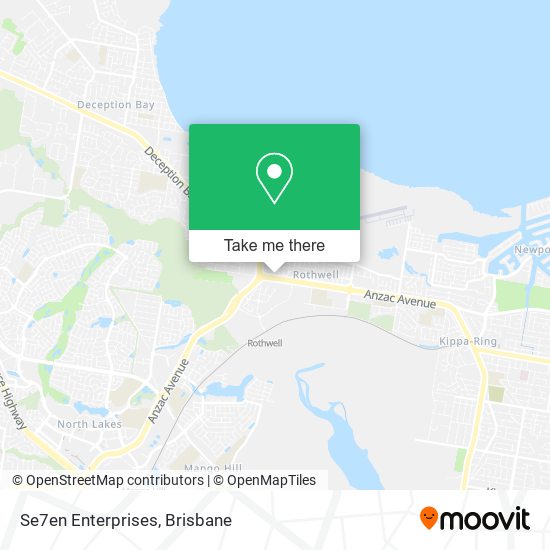 Se7en Enterprises map