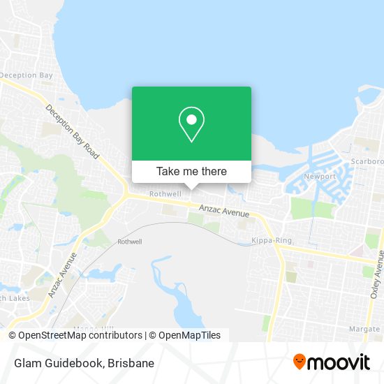 Glam Guidebook map