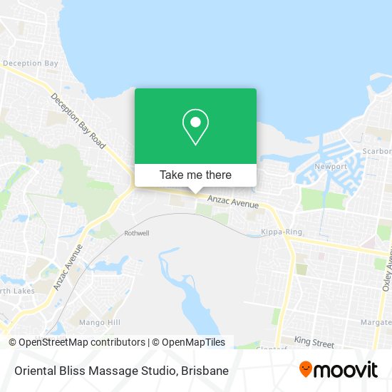 Oriental Bliss Massage Studio map