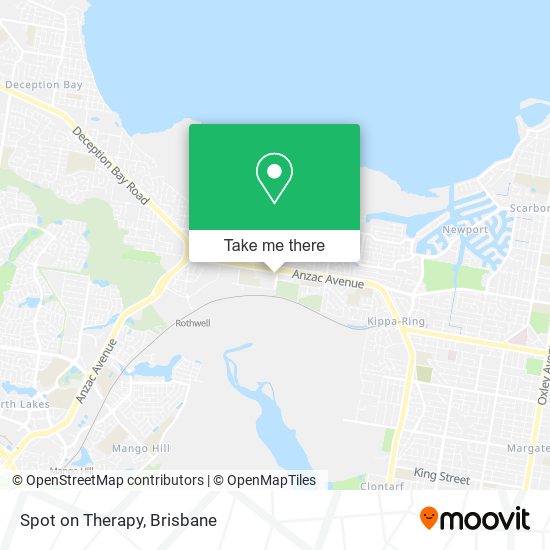 Spot on Therapy map