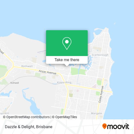 Dazzle & Delight map