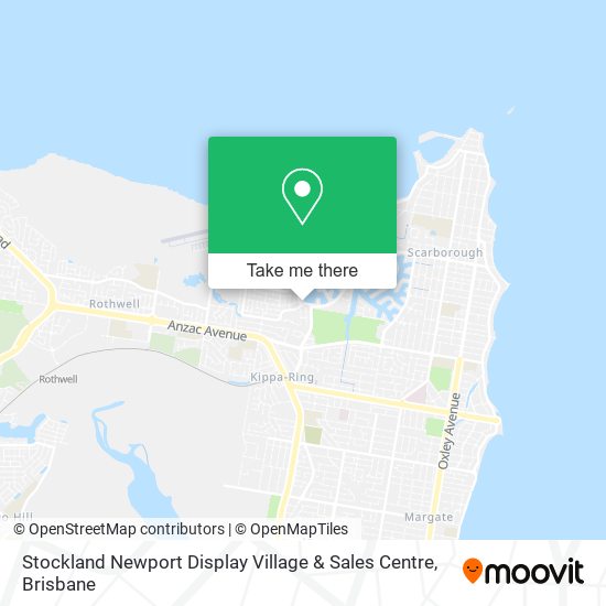 Stockland Newport Display Village & Sales Centre map