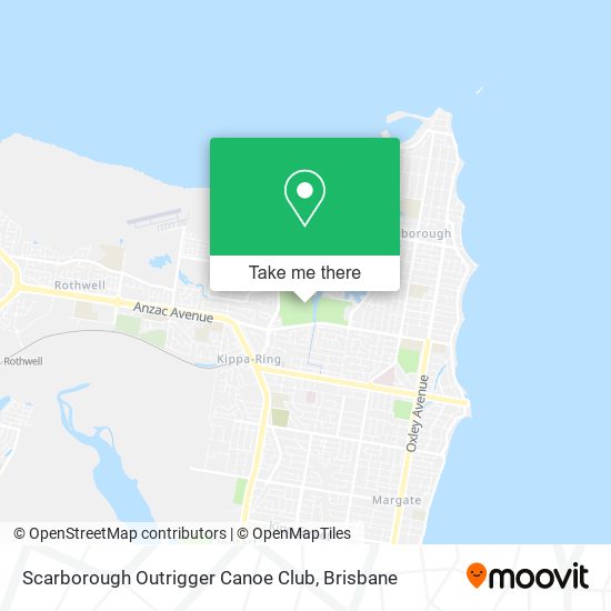 Scarborough Outrigger Canoe Club map