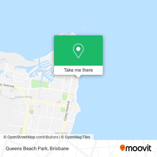 Queens Beach Park map
