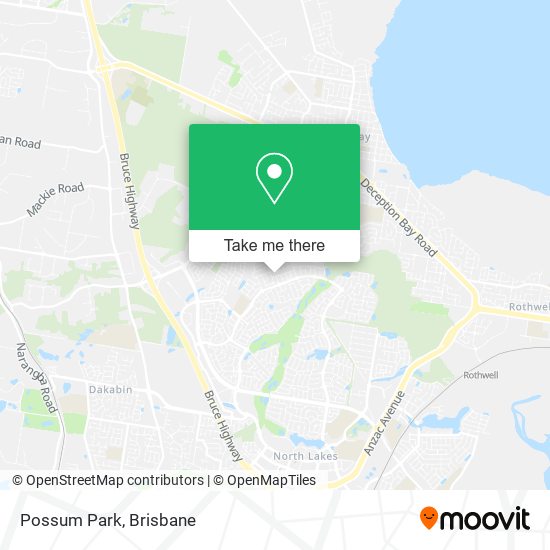 Possum Park map
