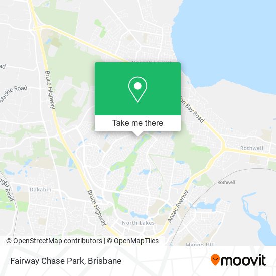 Fairway Chase Park map