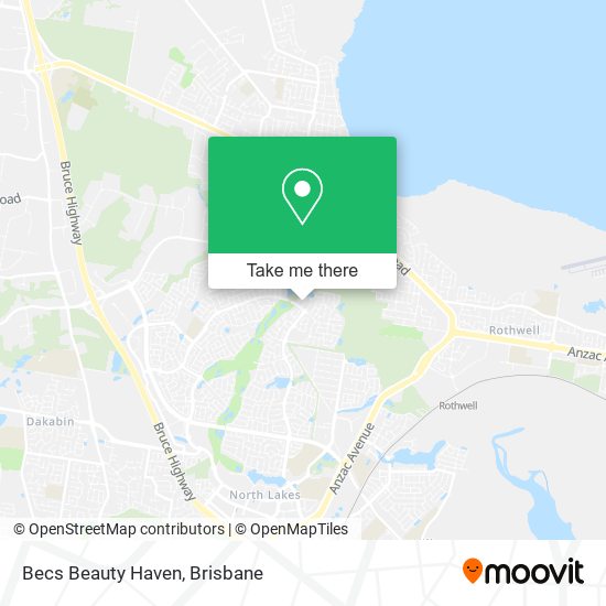 Becs Beauty Haven map