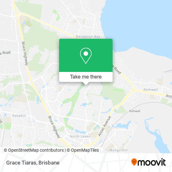 Grace Tiaras map