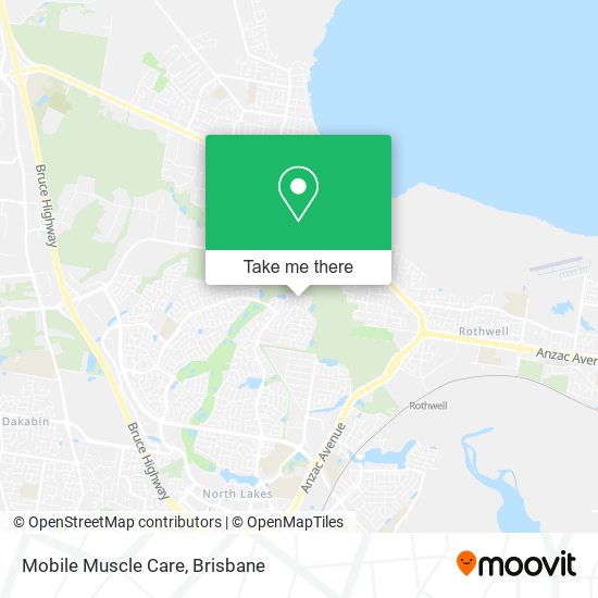 Mobile Muscle Care map