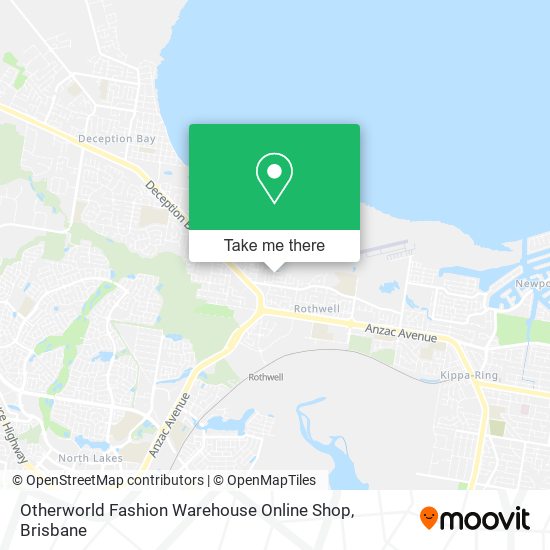 Otherworld Fashion Warehouse Online Shop map