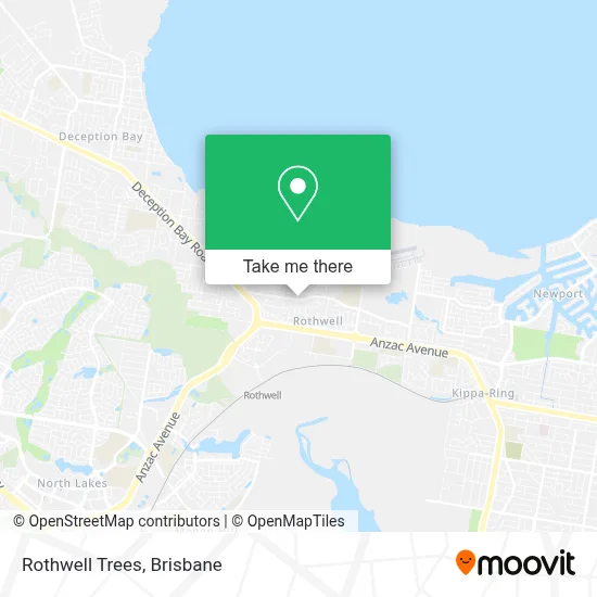 Rothwell Trees map