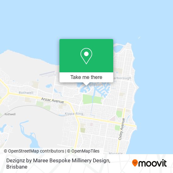 Dezignz by Maree Bespoke Millinery Design map
