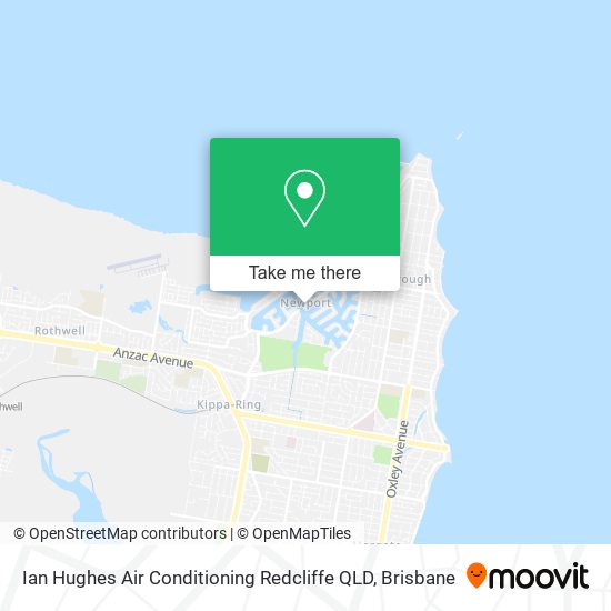Ian Hughes Air Conditioning Redcliffe QLD map