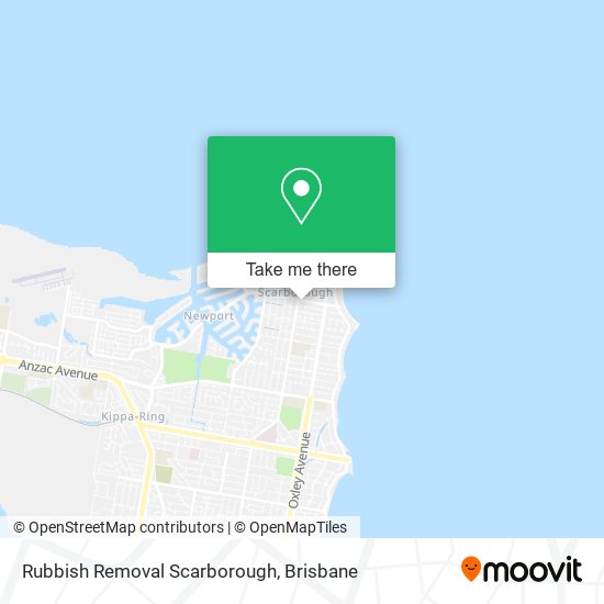 Rubbish Removal Scarborough map