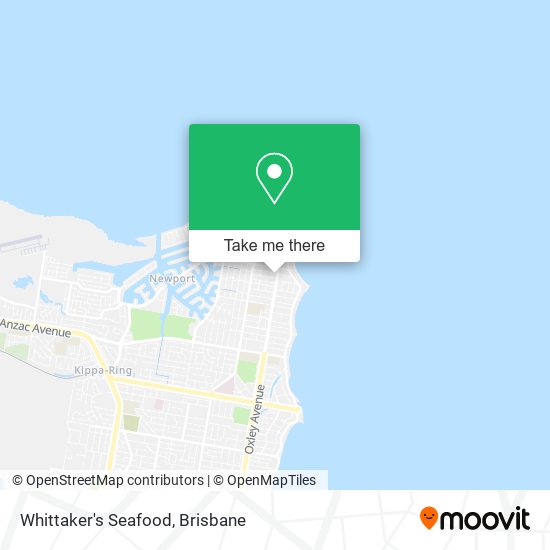 Whittaker's Seafood map