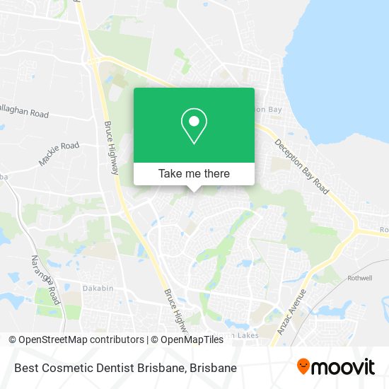 Best Cosmetic Dentist Brisbane map