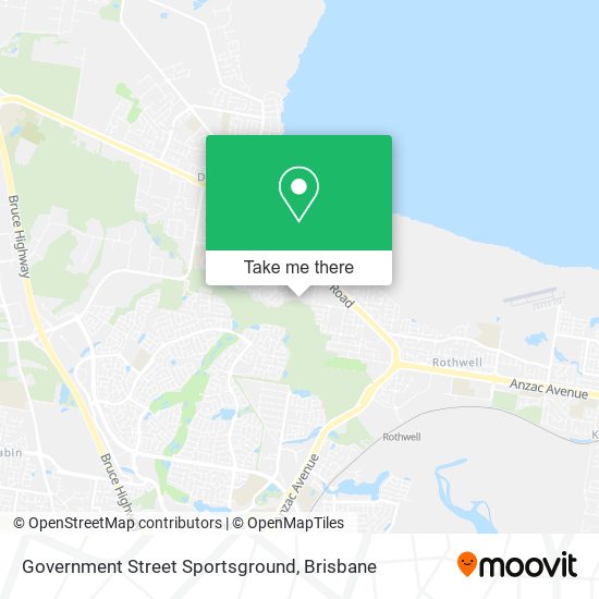 Government Street Sportsground map