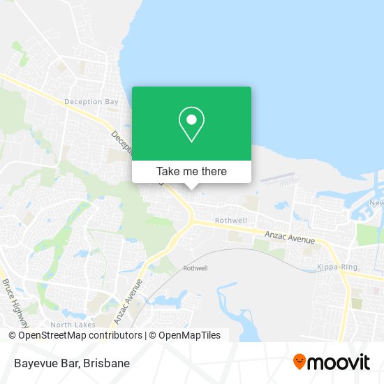 Bayevue Bar map