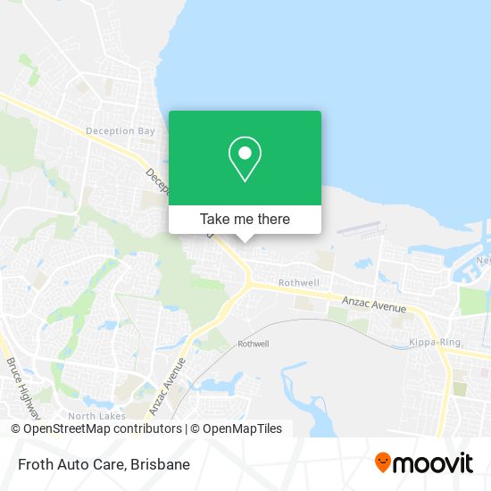 Froth Auto Care map