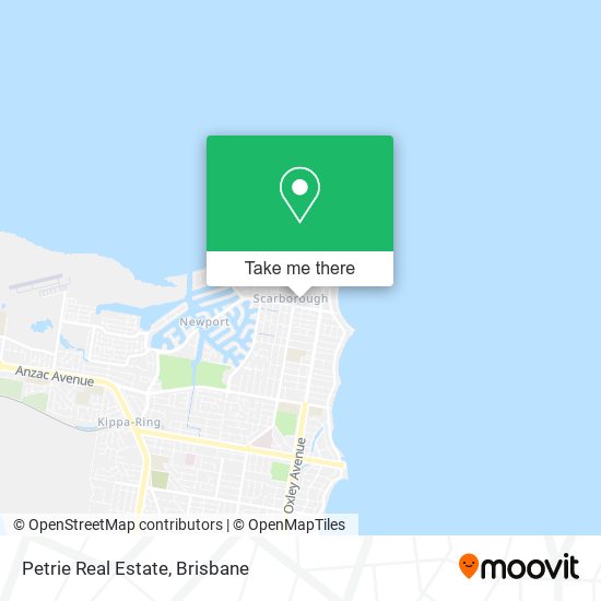 Petrie Real Estate map