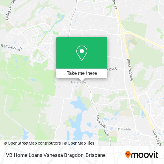VB Home Loans Vanessa Bragdon map