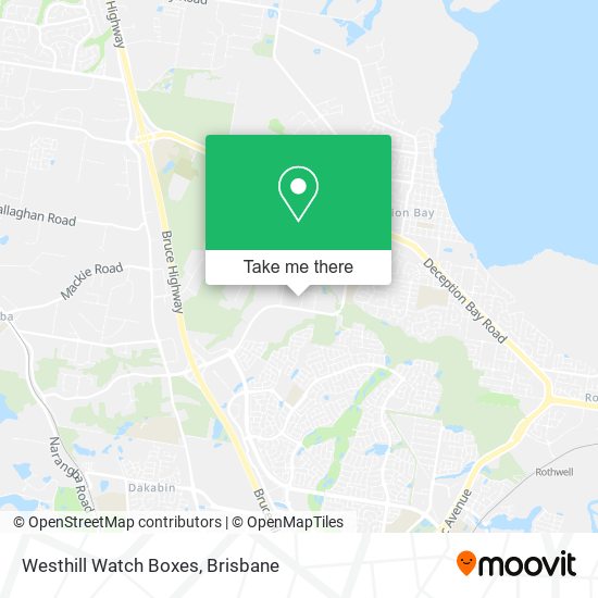 Westhill Watch Boxes map