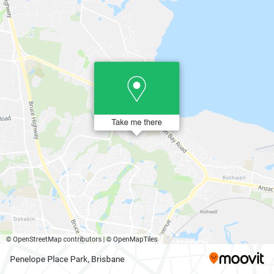 Penelope Place Park map