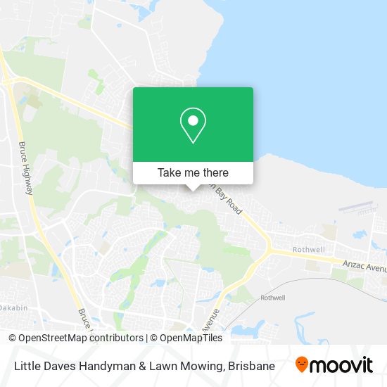Little Daves Handyman & Lawn Mowing map